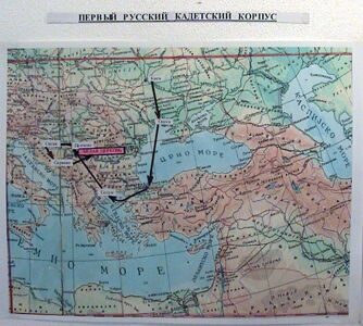 Карта исхода Киевского КК